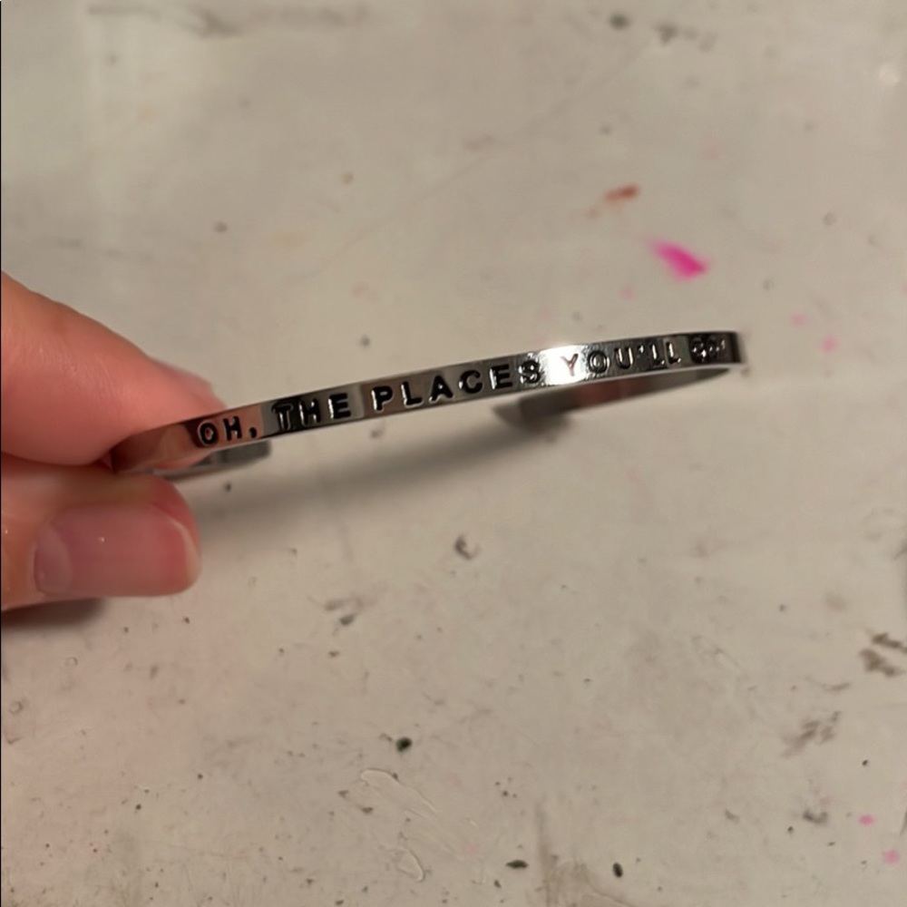 Oh the places you’ll go bracelet